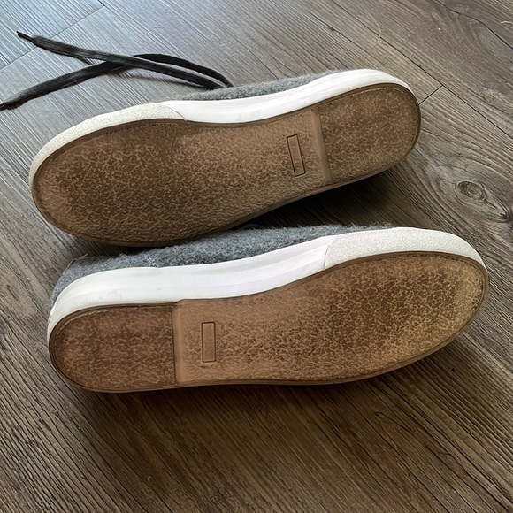 Vince Heaton Platform sneakers grey fabric upper rubber sole - Picture 9 of 10